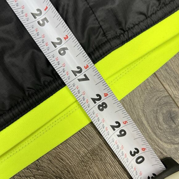 The North Face Hoodie Sz XL Mens Black TNF Black Green Cyclone Wind Full Zip - Picture 3 of 14